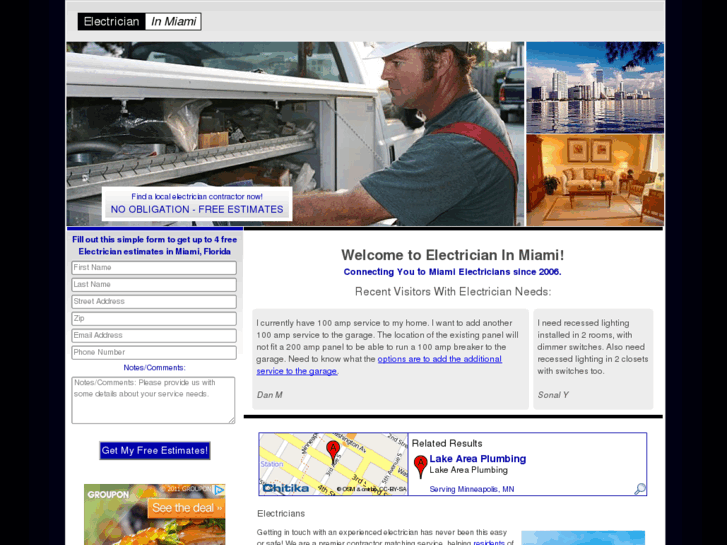 www.electricianinmiami.com