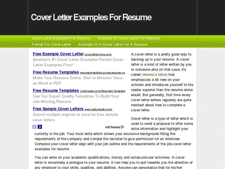 www.coverletterexamplesforresume.com