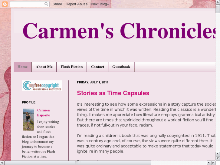 www.carmenschronicles.com