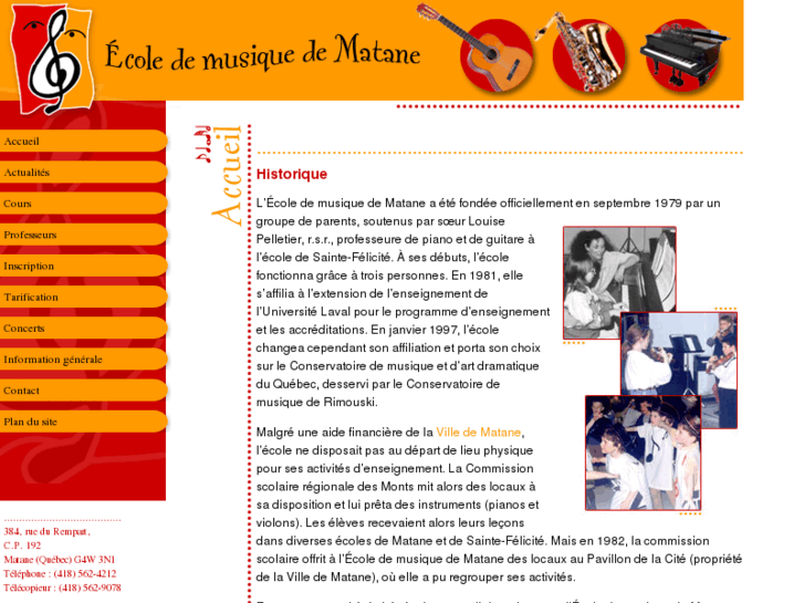 www.ecolemusiquematane.com