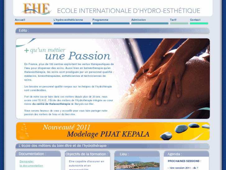 www.ecole-hydroesthetique.com