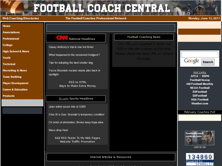 www.footballcoachcentral.com