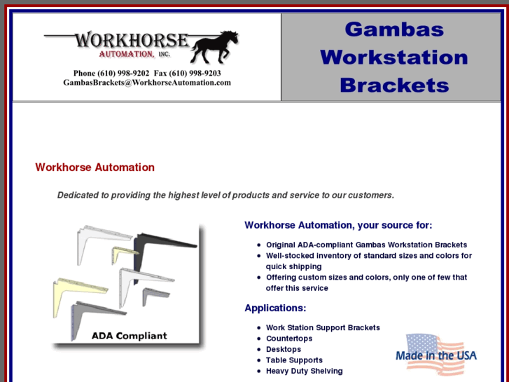 www.gambasbrackets.com
