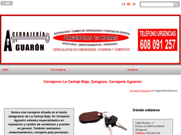 www.cerrajeriaaguaron.com