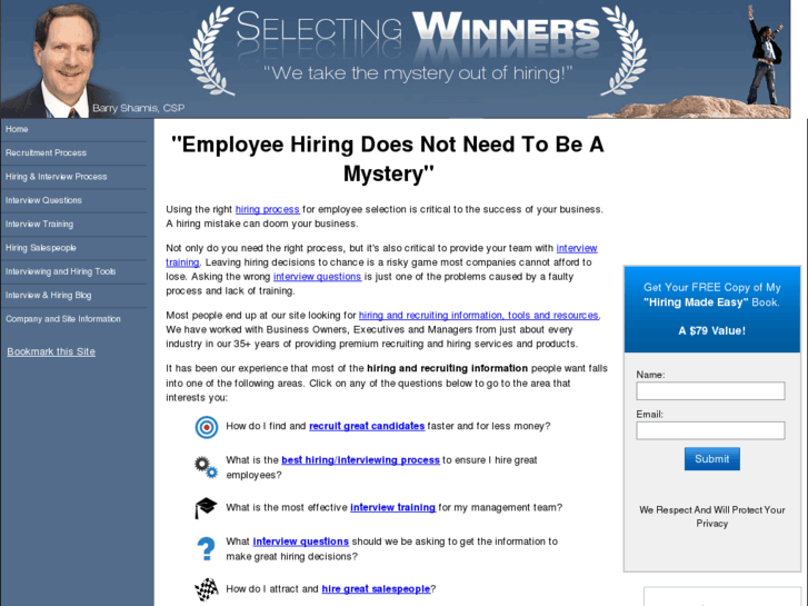 www.selectingwinners.com