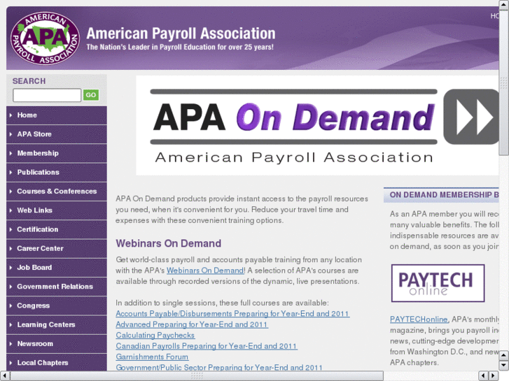 www.apaondemand.org