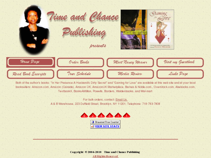 www.timeandchancepublishing.com