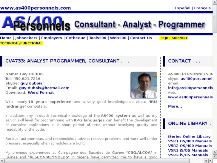 www.as400personnels.com