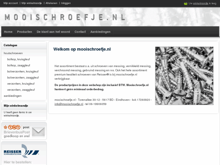 www.mooischroefje.nl