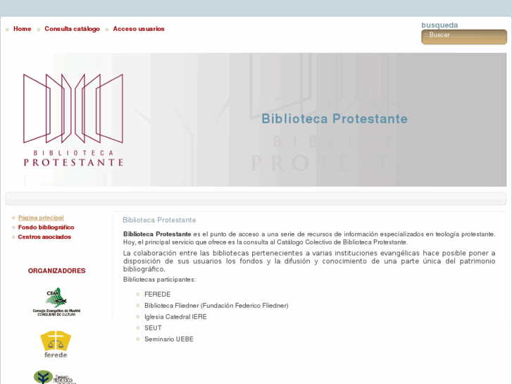www.bibliotecaprotestante.es
