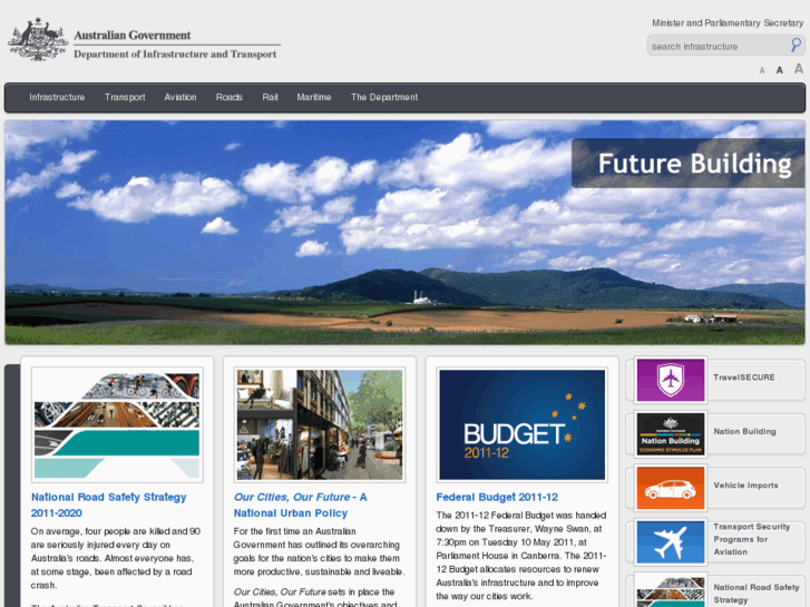 www.infrastructure.gov.au