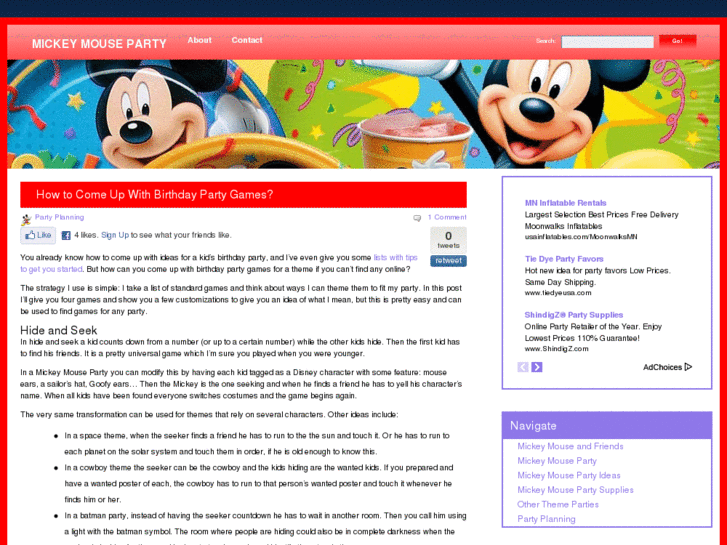 www.mickeymouseparty.com