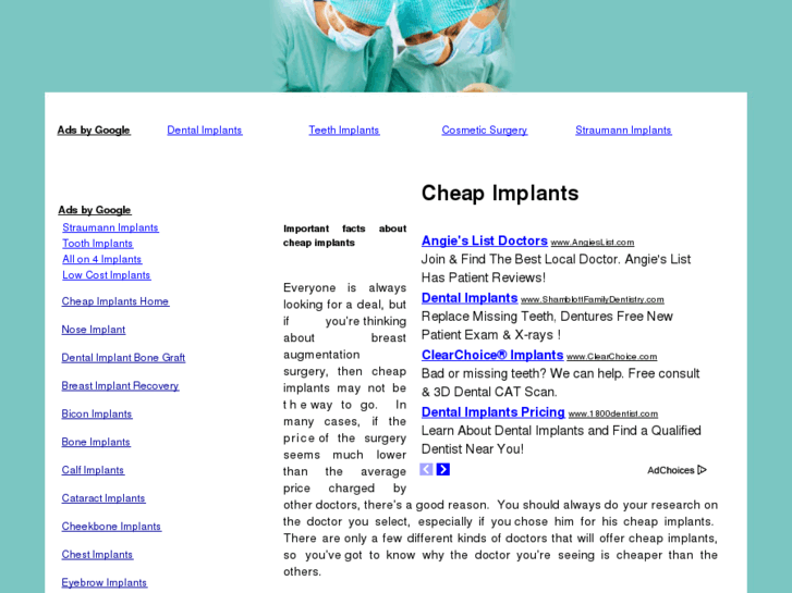 www.cheap-implants.net