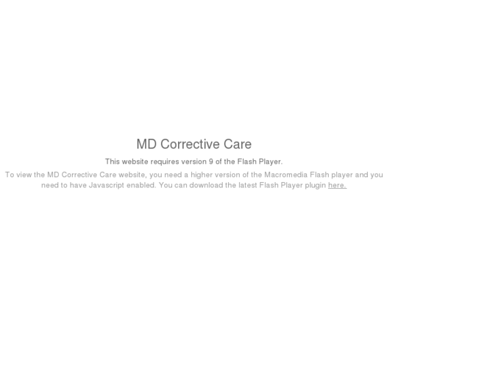 www.mdcorrectivecare.com