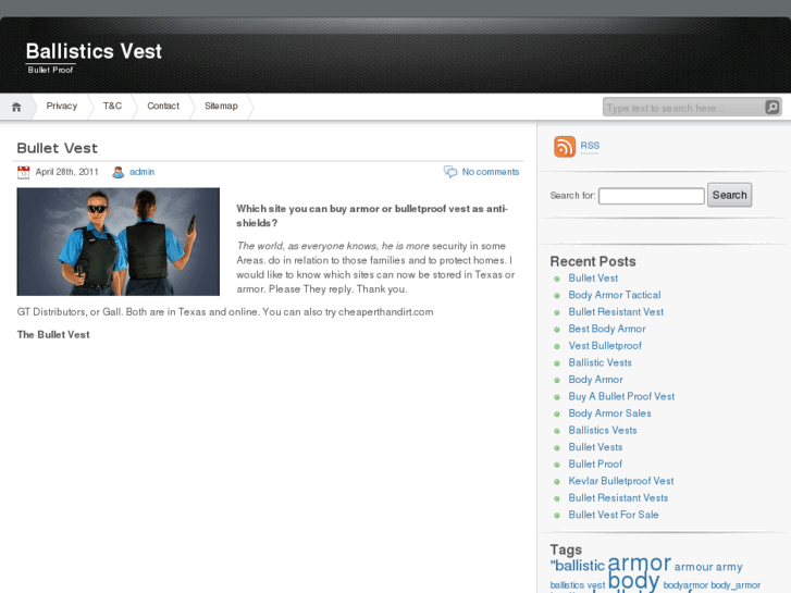 www.ballisticsvest.com