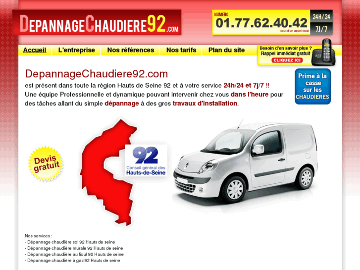 www.depannagechaudiere92.com