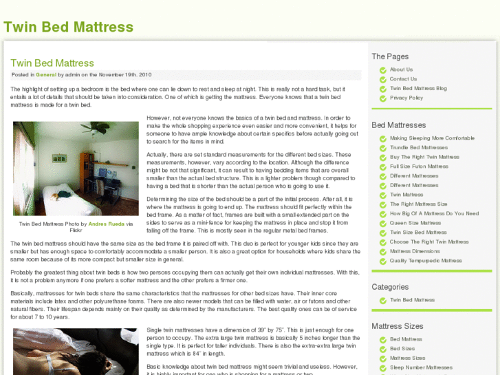 www.twinbedmattresses.com