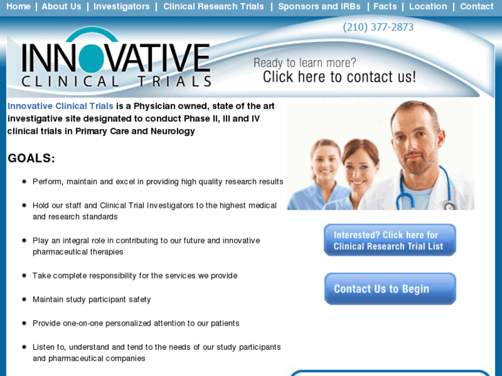 www.innovativeclinicaltrials.com