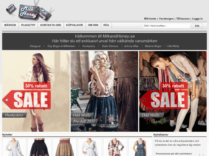 www.milkandhoney.se