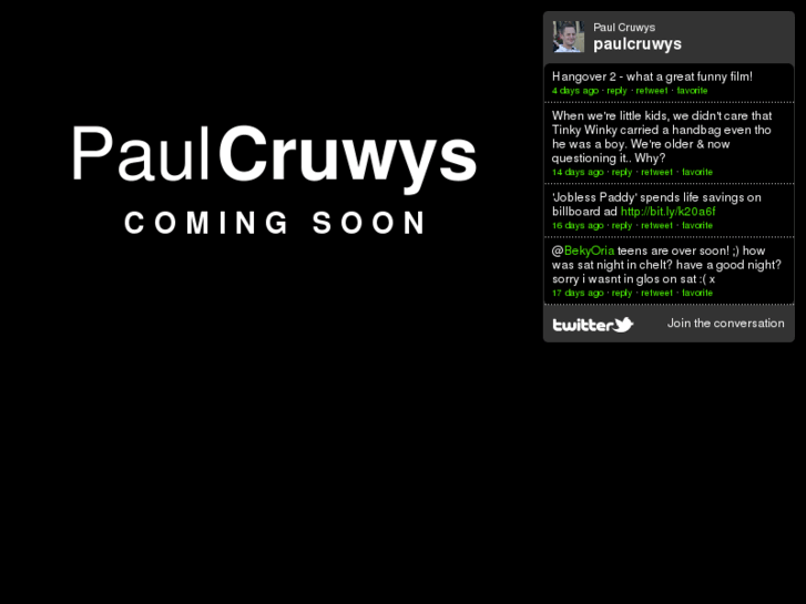 www.paulcruwys.com