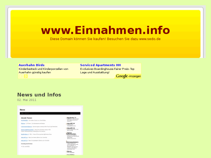 www.einnahmen.info