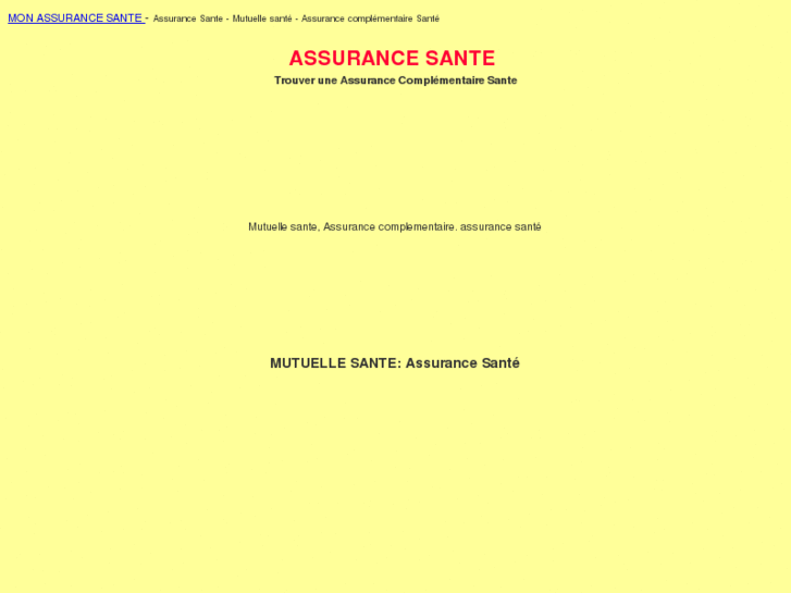 www.monassurancesante.com