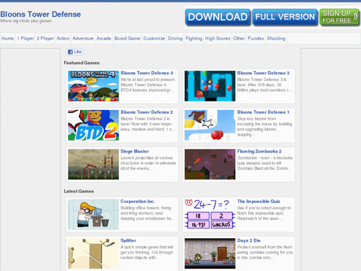 www.bloonstowersdefense.com