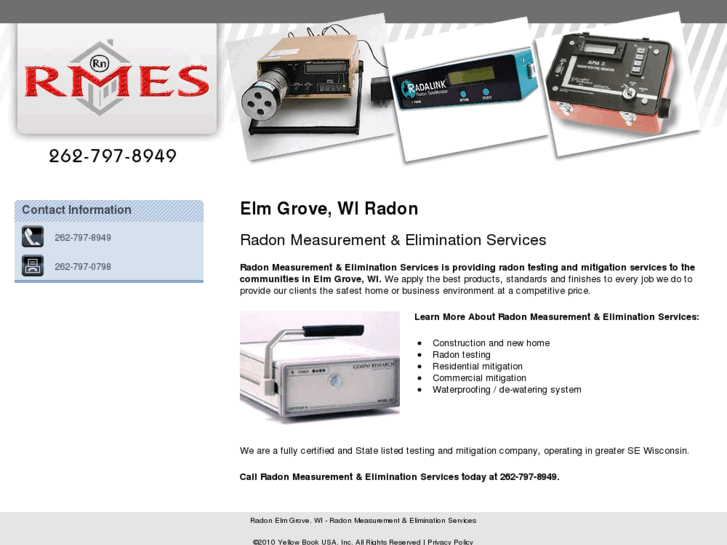 www.radonmeasurementandelimination.com