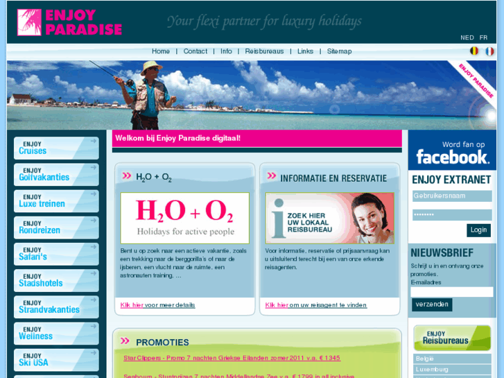 www.enjoyparadise.be