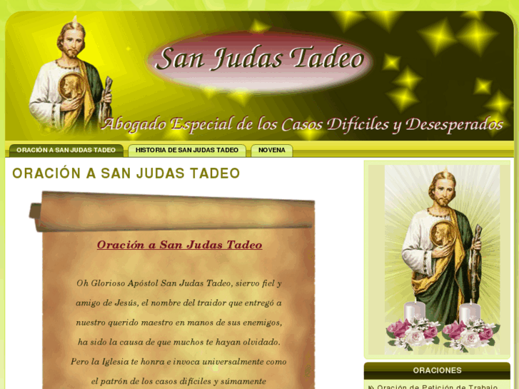 www.oracionasanjudastadeo.com