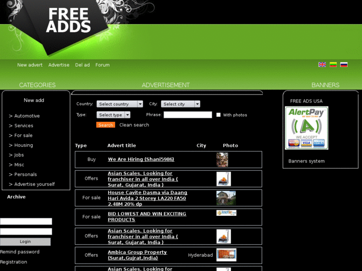 www.theonlineadds.com