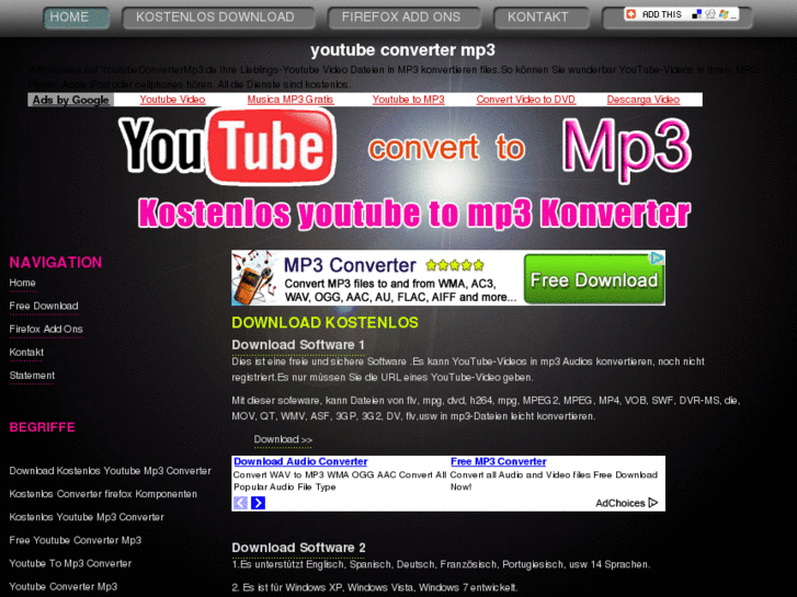 www.youtubeconvertermp3.de