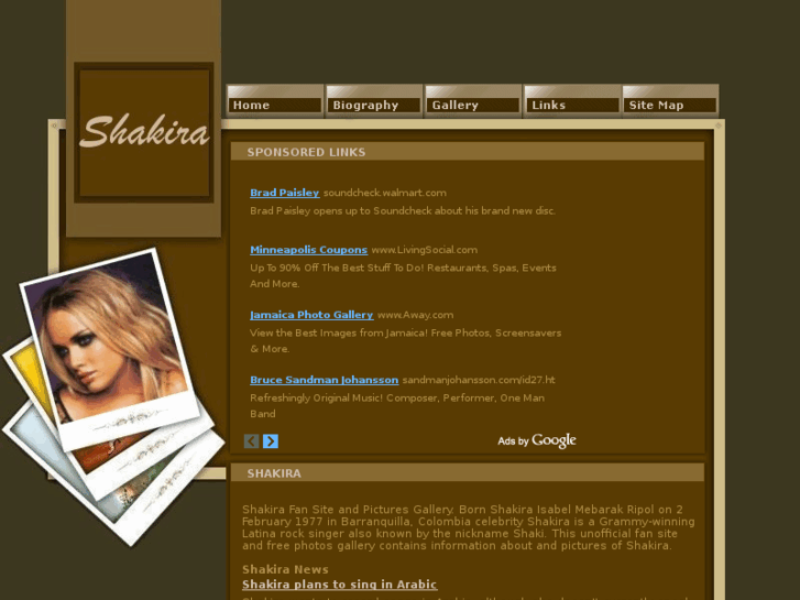 www.shakira.vg