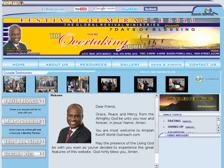 www.ampiahkwofiworldevangelism.org