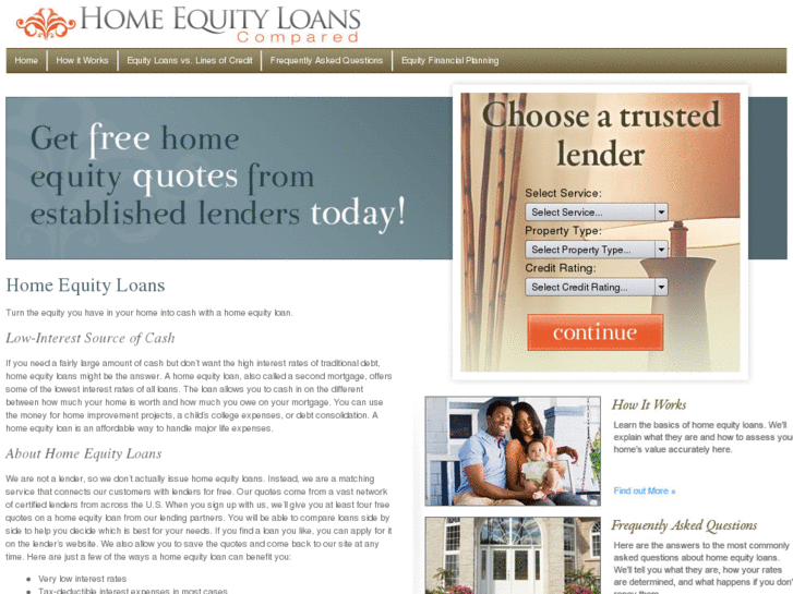 www.homeequityloanscompared.com