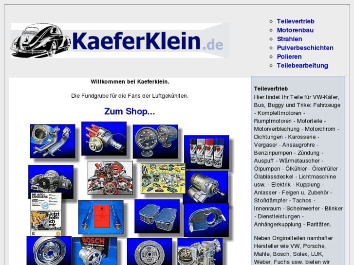 www.kaeferklein.de