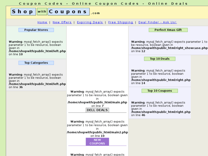 www.shopwithcoupons.com