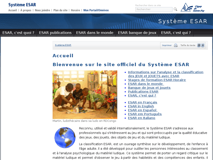 www.systeme-esar.org