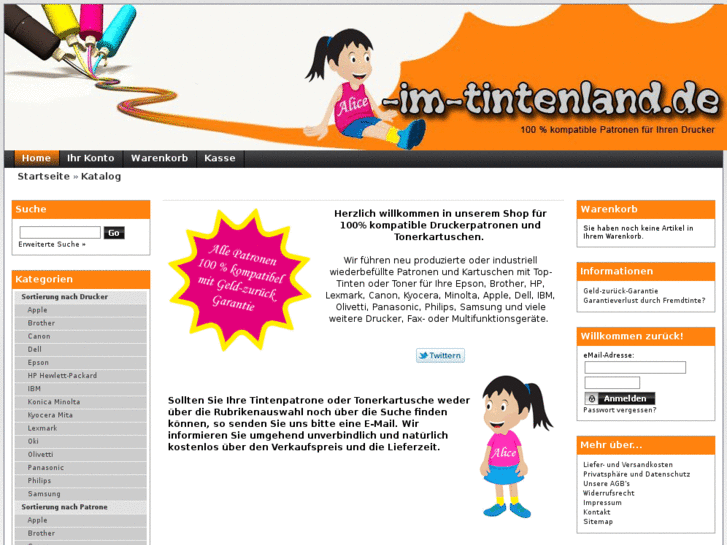 www.alice-im-tintenland.de