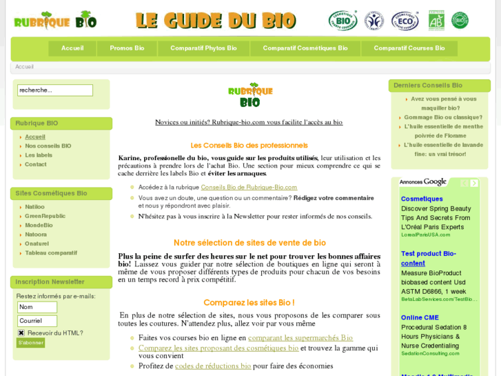 www.rubrique-bio.com