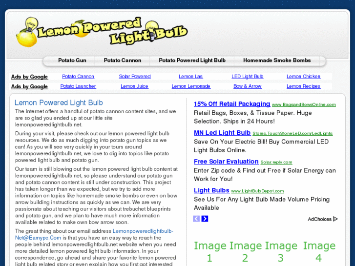 www.lemonpoweredlightbulb.net