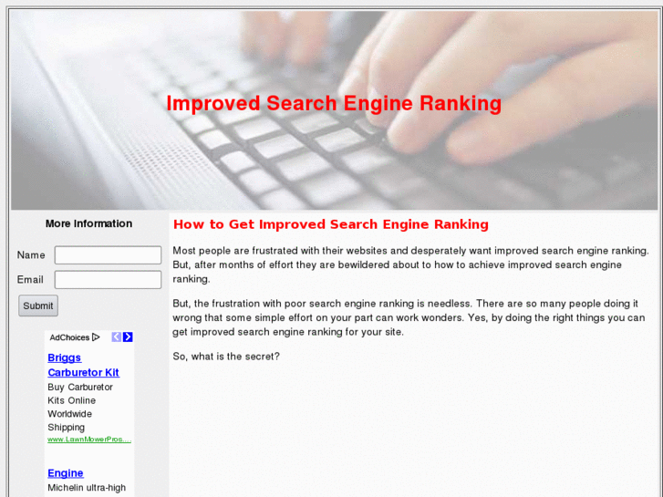 www.improvedsearchengineranking.org