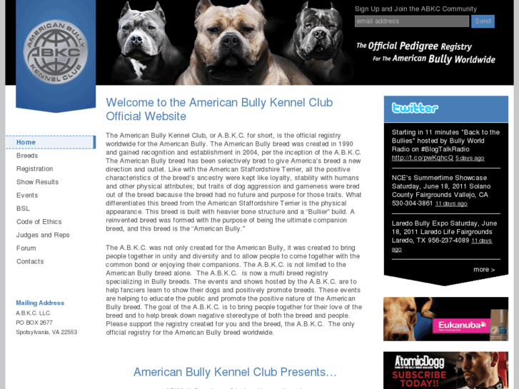 www.theabkcdogs.net