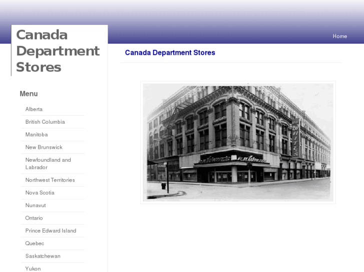 www.canadadepartmentstores.com