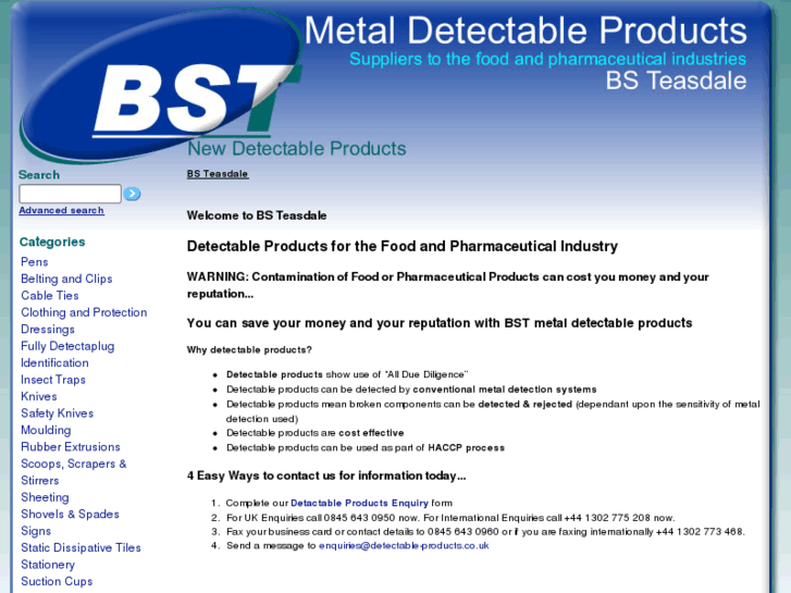 www.detectable-products.co.uk