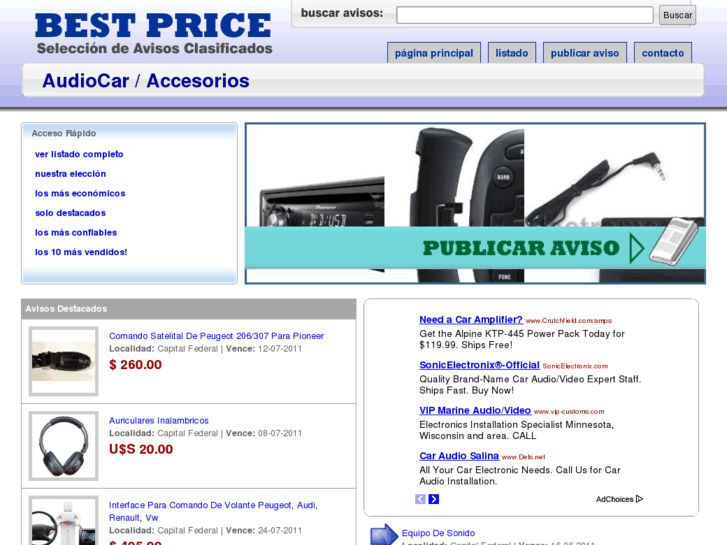 www.audiocaraccesorios.com.ar