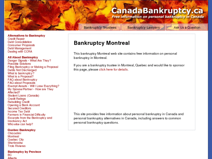www.montrealbankruptcy.net