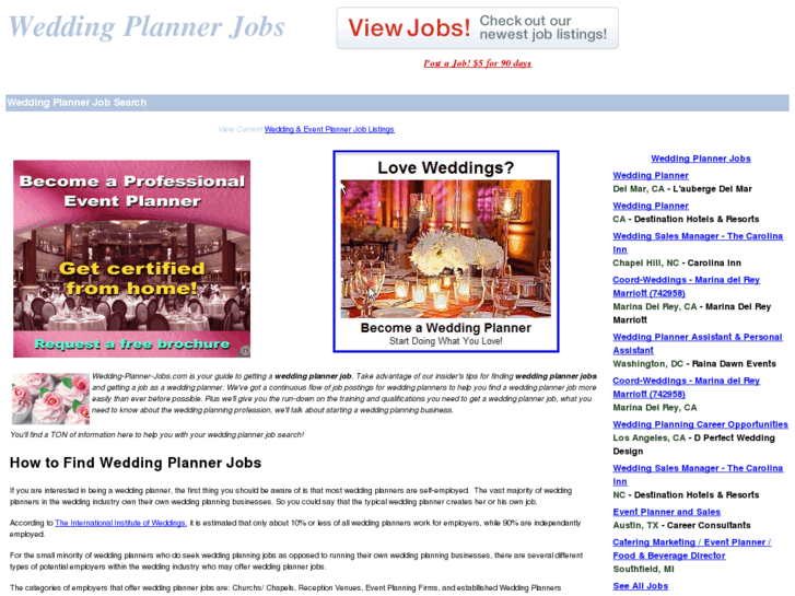 www.wedding-planner-jobs.com