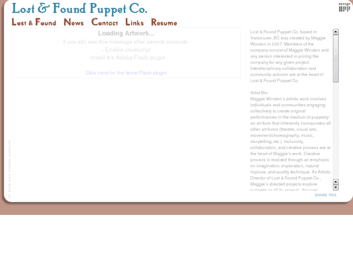 www.lostandfoundpuppetco.com