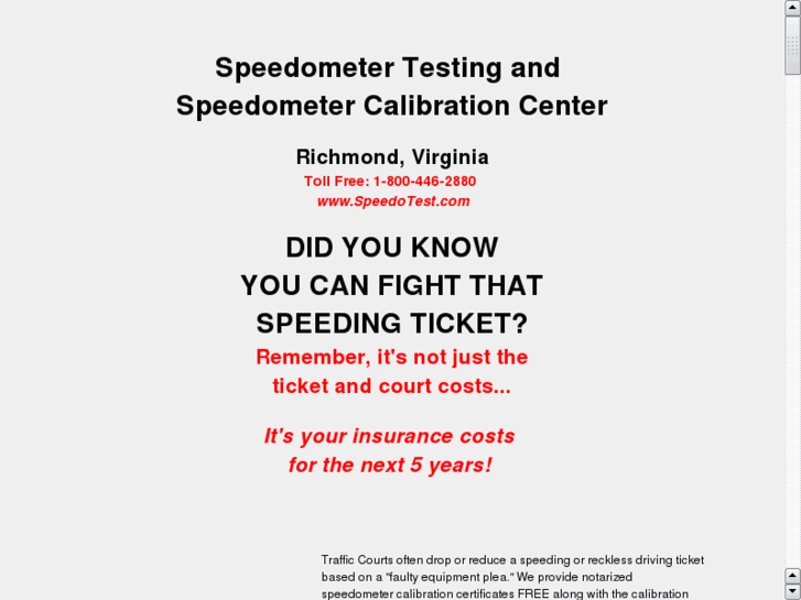 www.a1-speedometertesting.com